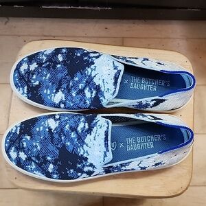 Rothy's Limited Edition X The Butcher's Daughter Tie Dye Sneakers Size 7.5